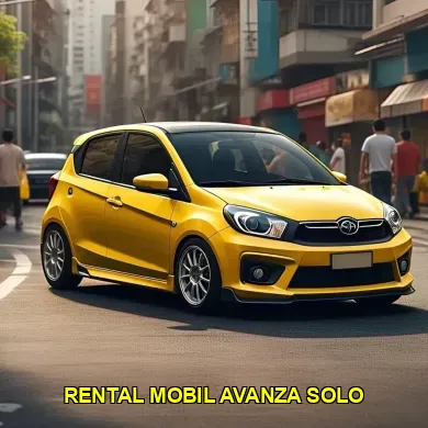 rental mobil avanza solo